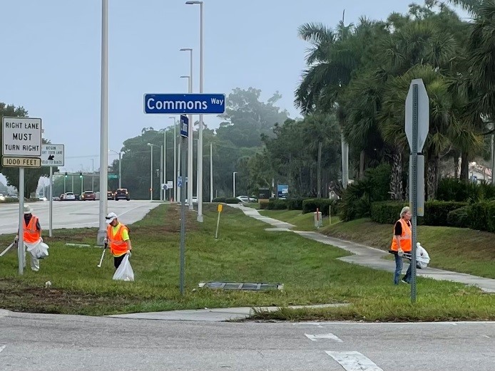 More Volunteers are Stepping up to Keep our Greater Estero Roads Free from Rubbish