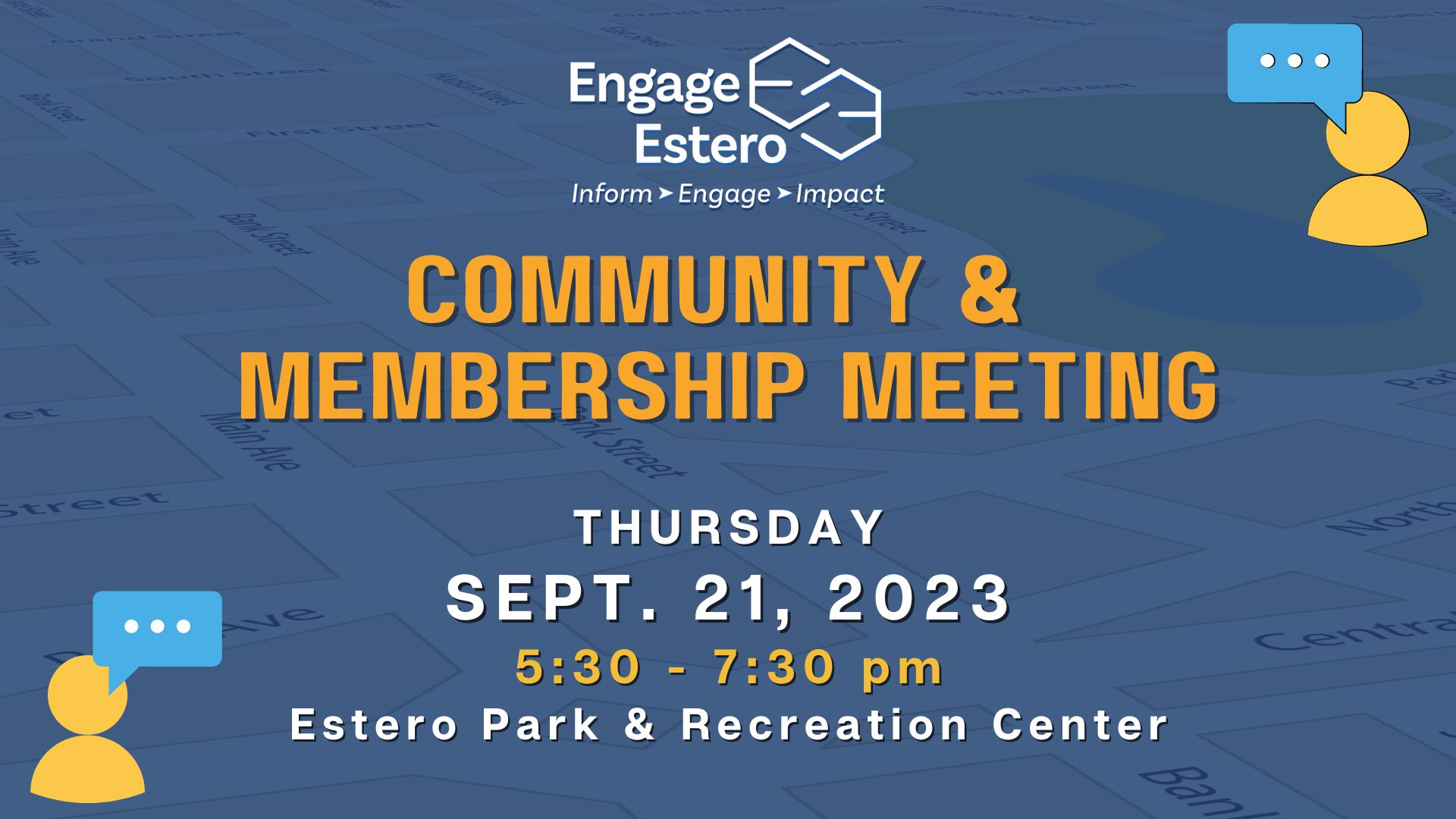 September Member and Community Meeting
